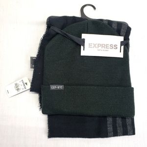 Express Men's Scarf and Cap